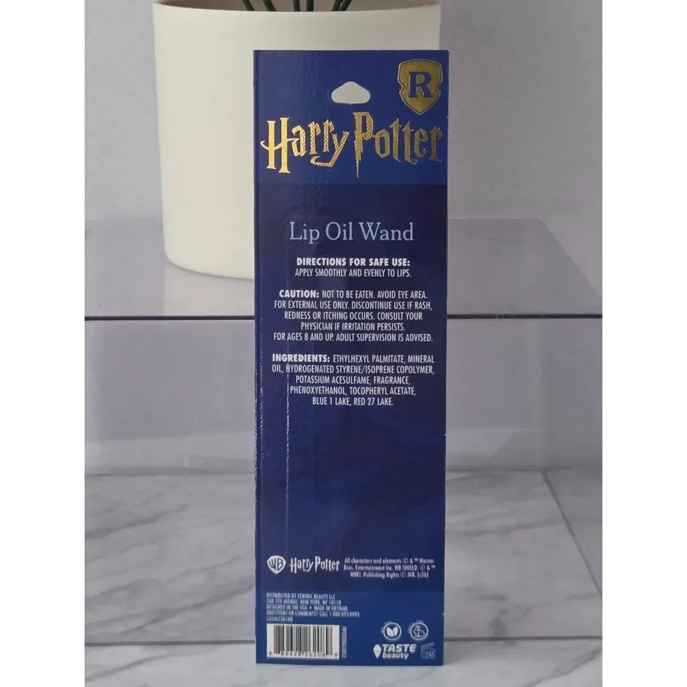 Harry Potter Hogwarts Lip Oil Wand Set of 4
